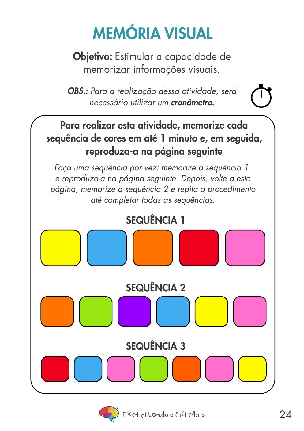 Página real: Memória visual